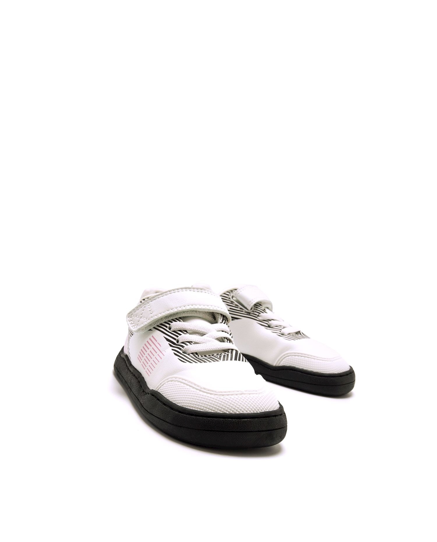 Sapatilhas Desportivas Infantil com Piso Respeitoso MTNG Branco / Preto-4