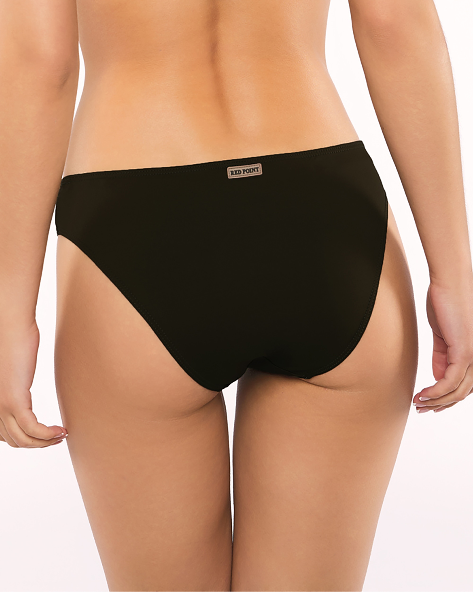 Cueca de Biquíni Eco Cintura 8 Preto-2