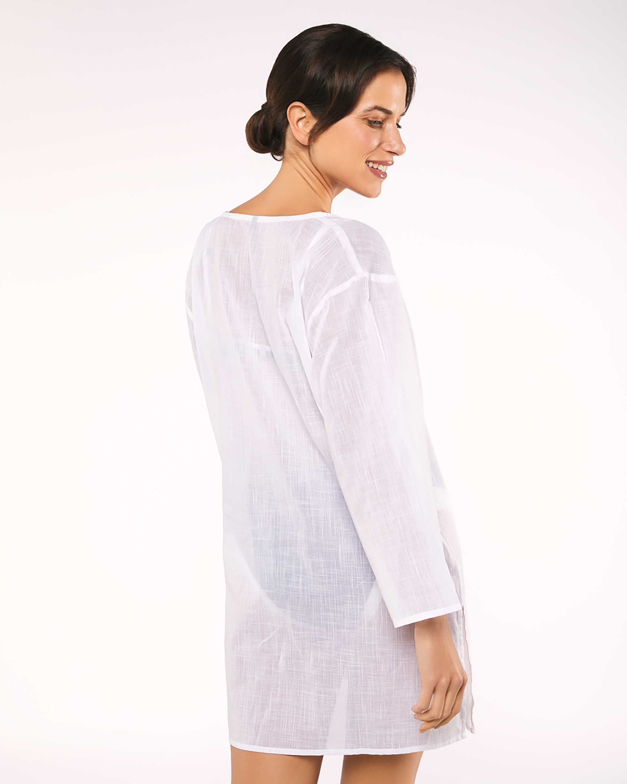 Vestido de Praia Sofia Branco-2