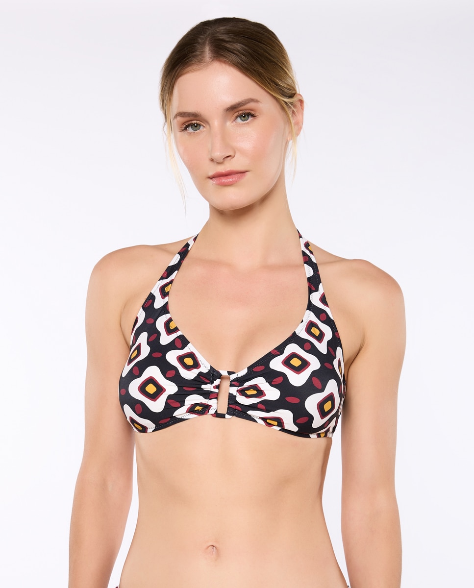 Imagem 0 de Top de Biquíni The Sibila Top Foam Copa B com Contorno Regulável e Alça Atada na Gola