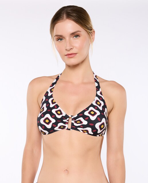 Imagem 0 de Top de Biquíni The Sibila Top Foam Copa B com Contorno Regulável e Alça Atada na Gola