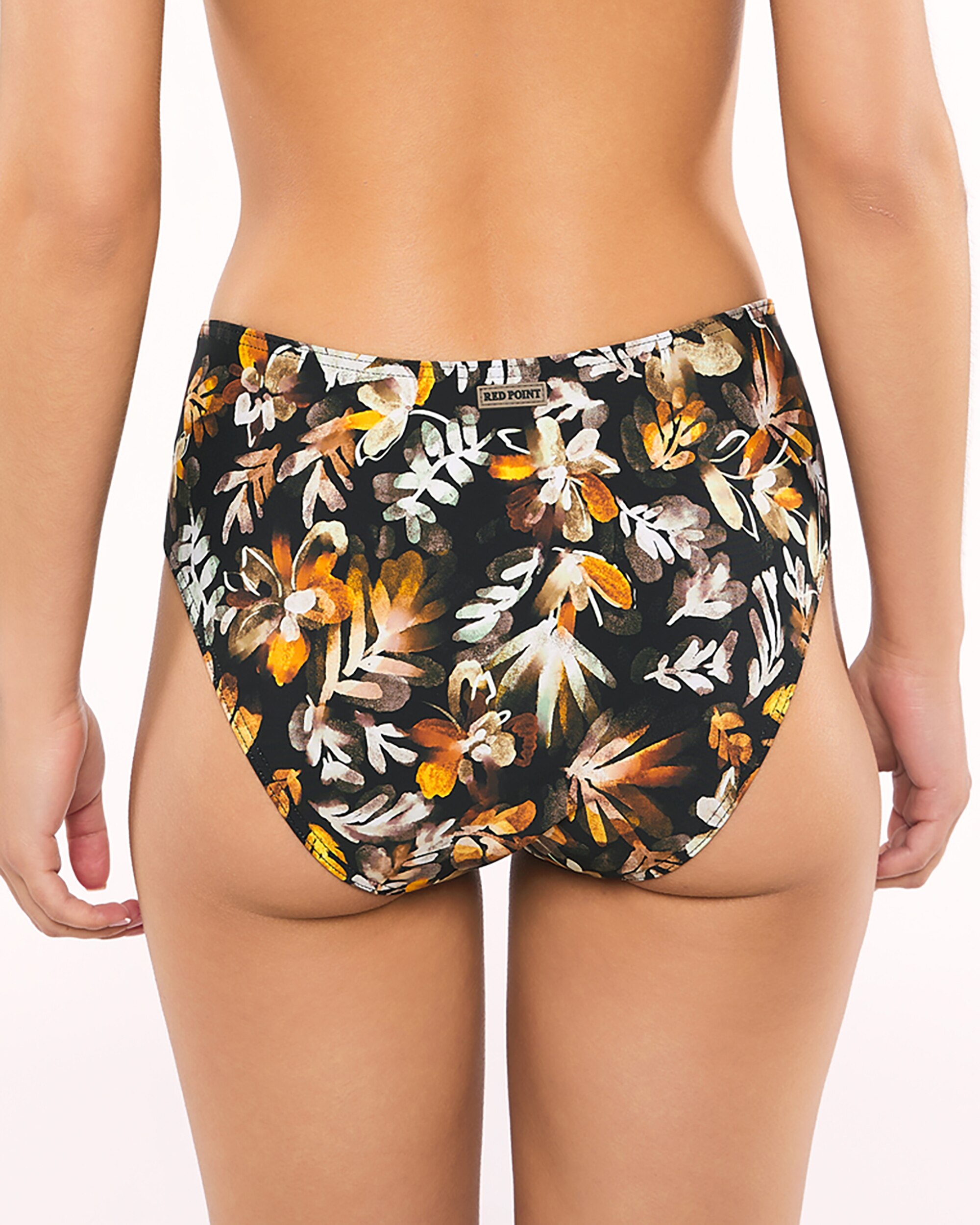 Cueca de Biquíni Beth Clássica Alta Laterais Ajustável 5 Preto-3