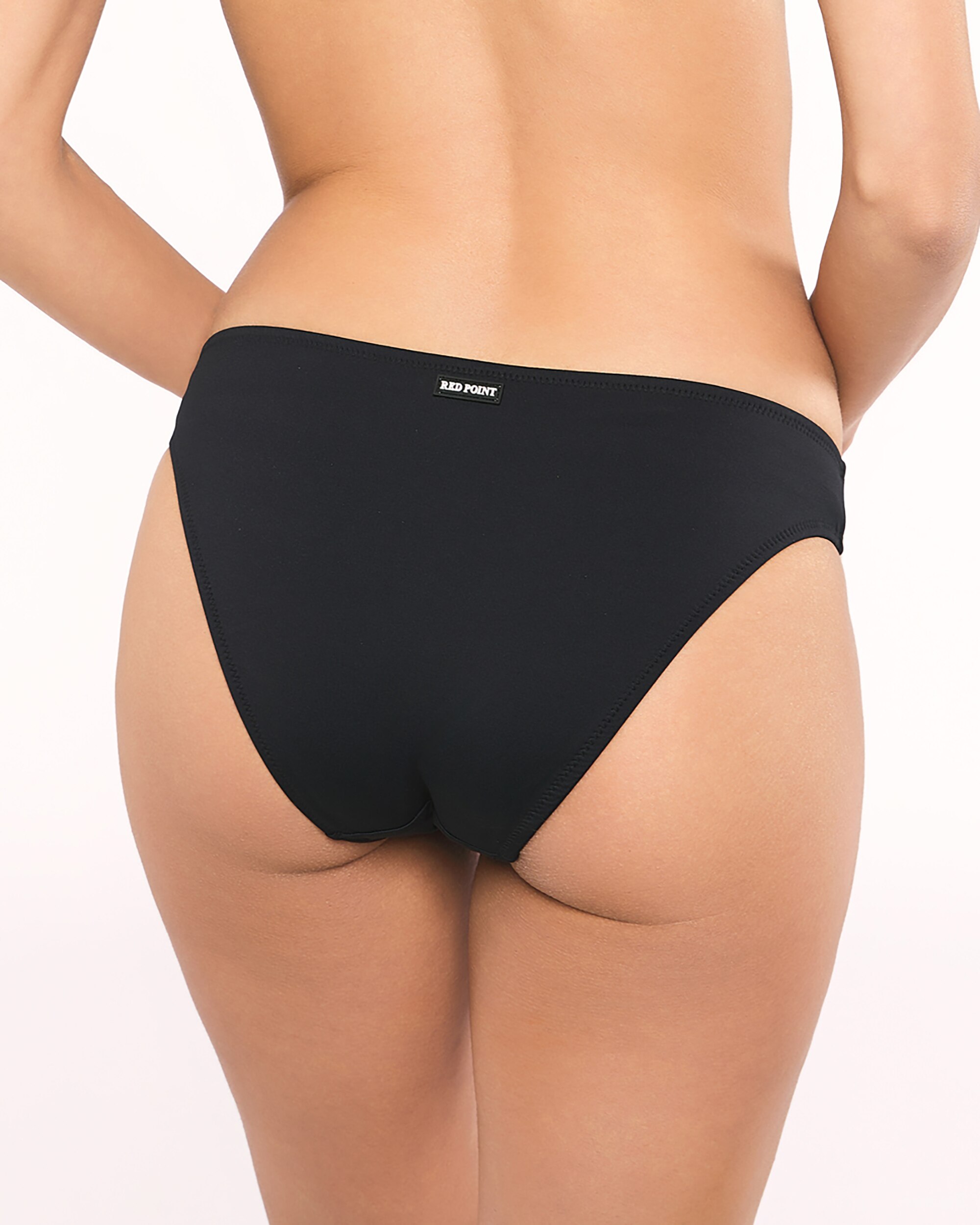 Cueca de Biquíni Dalis na Anca Branco / Preto-2