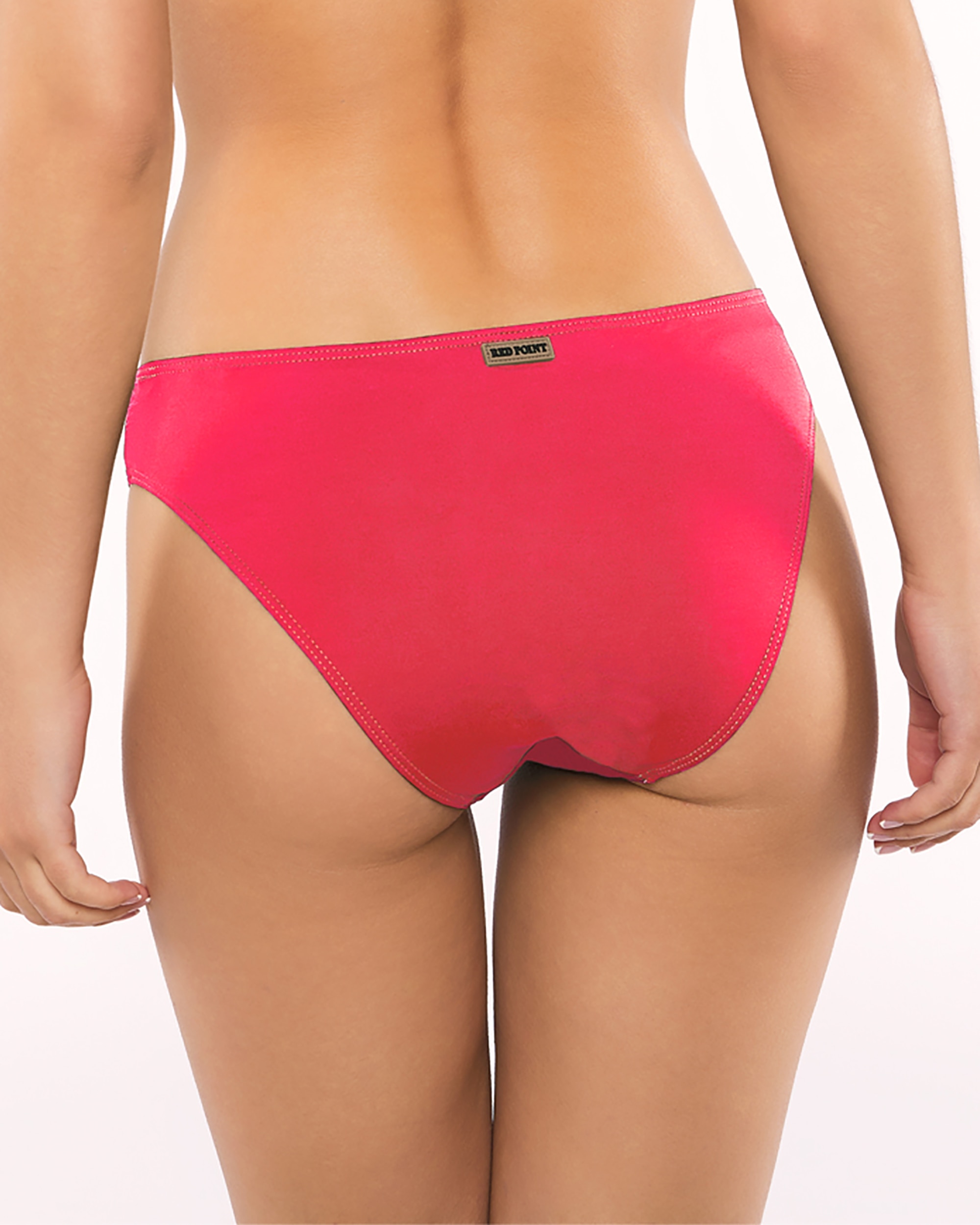 Cueca de Biquíni Eco Cintura 8 Rosa-2