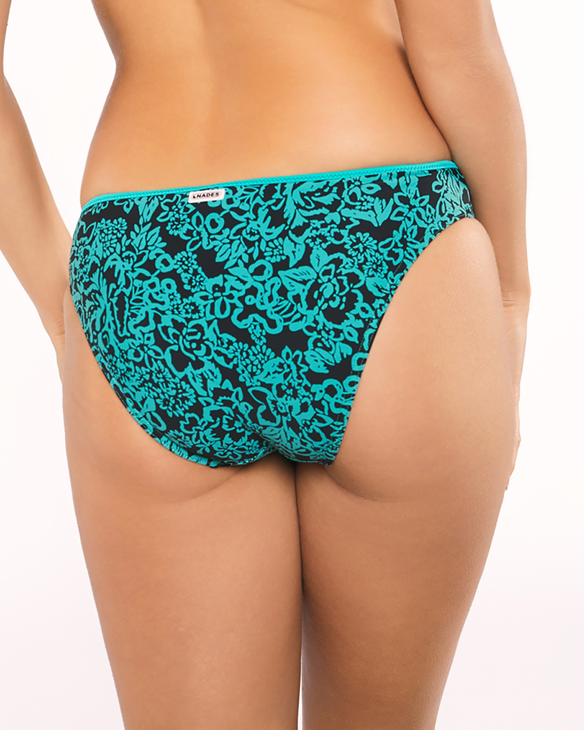 Cueca de Biquíni Maren Cintura 8 Verde-3