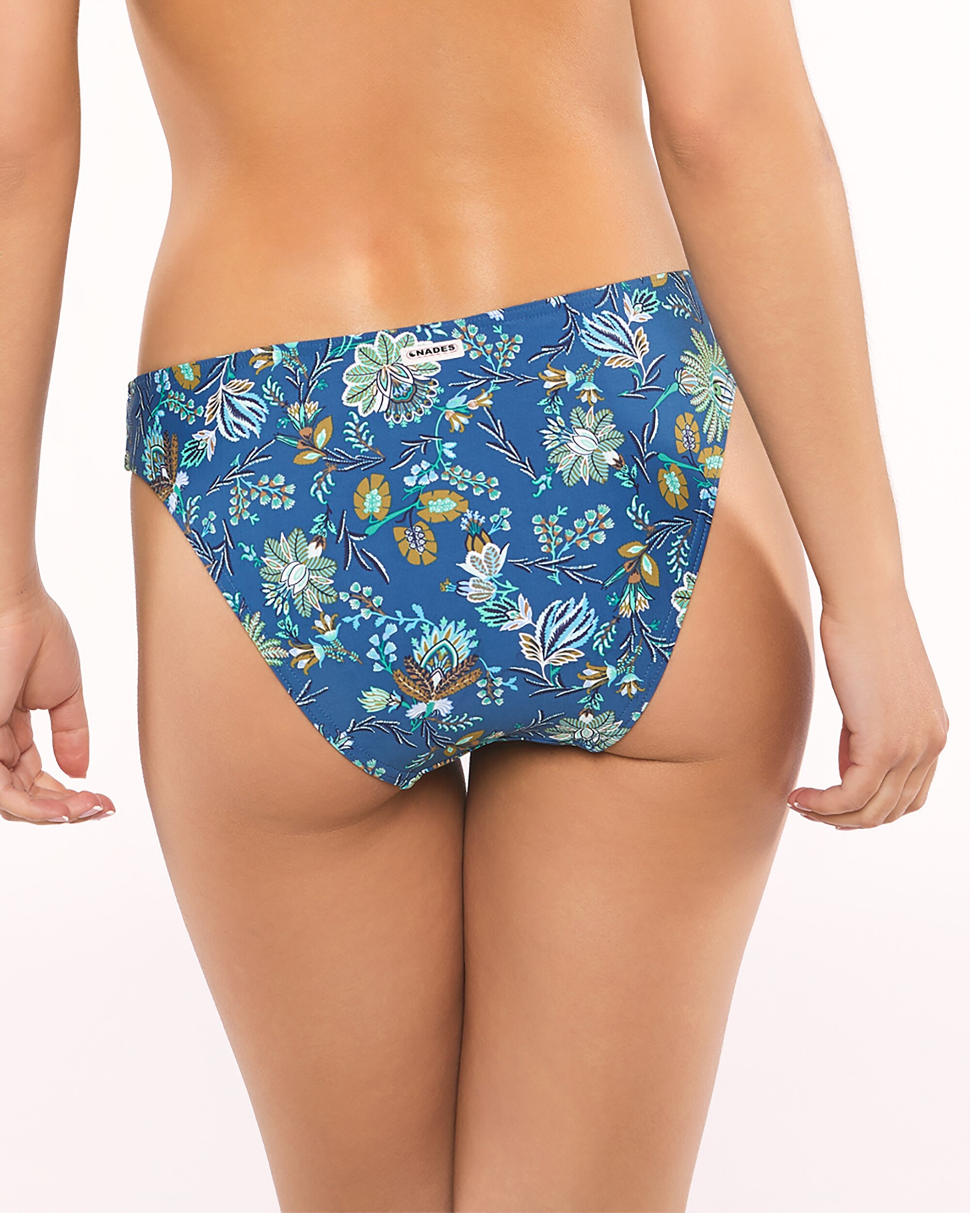 Cueca de Biquíni Fanny Cintura 8 Azul-2