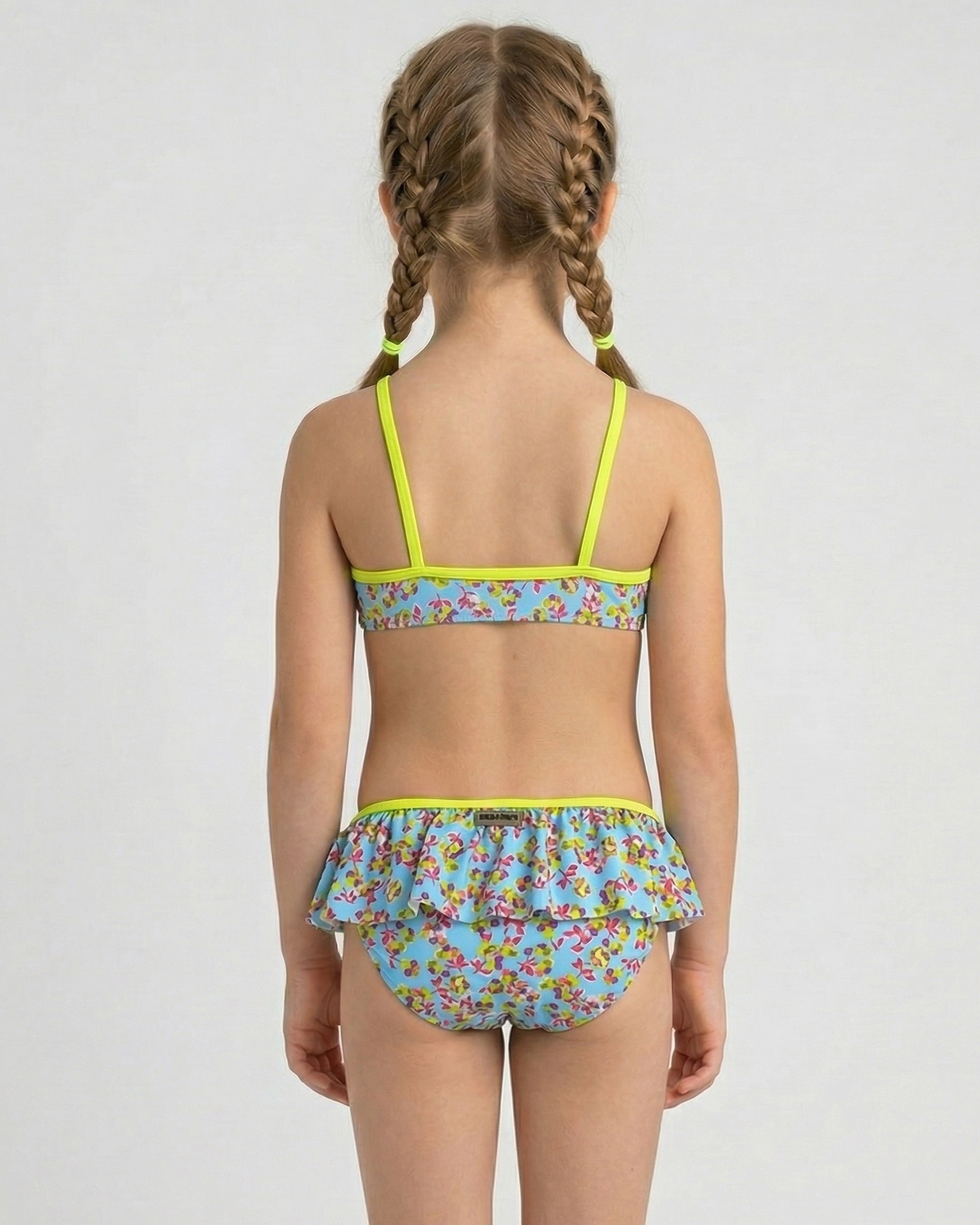 Fiore Top com Decote Br.cadeira Infantil Azul-claro-2