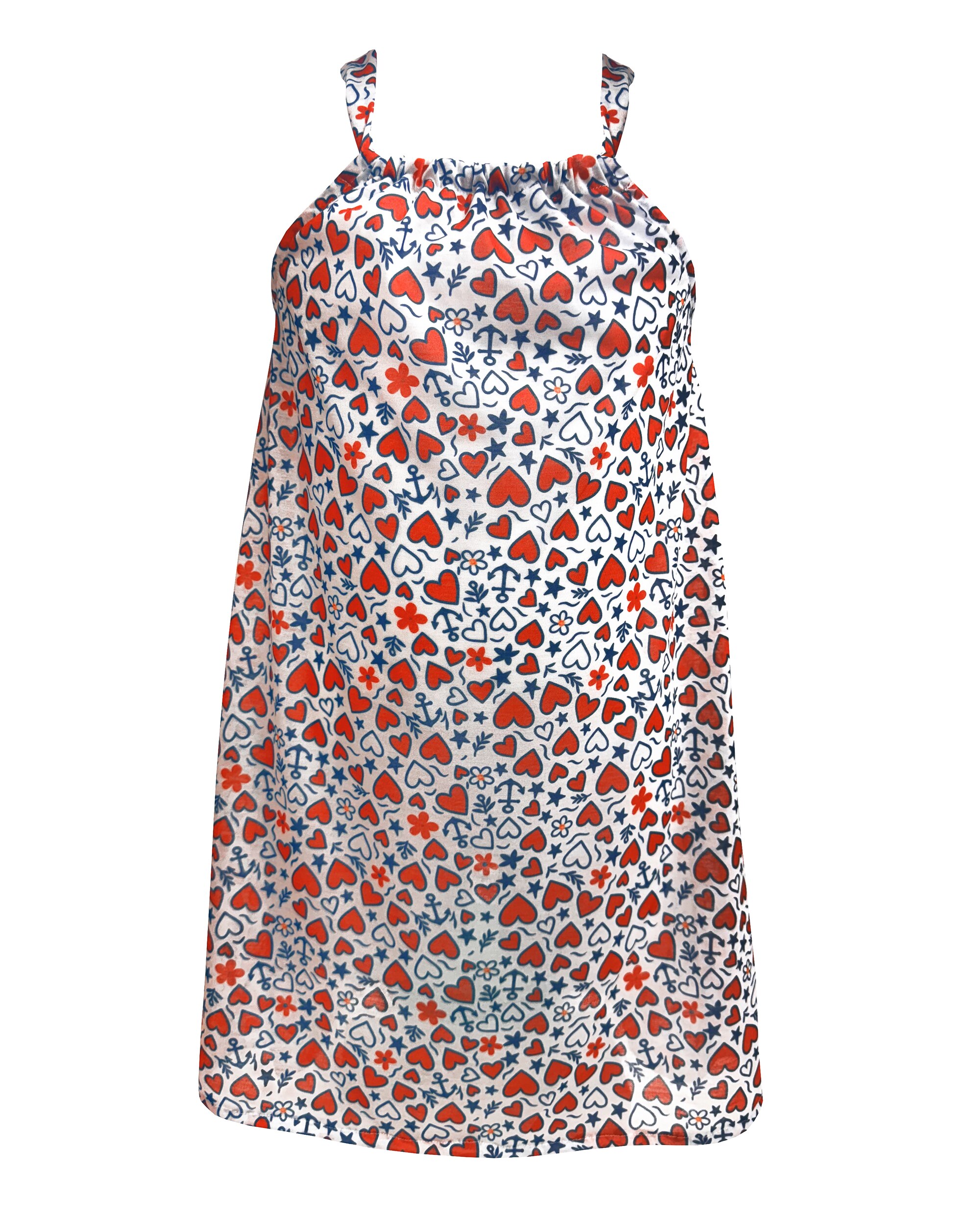 Cuore Vestido Infantil Red Point Branco / Vermelho-3