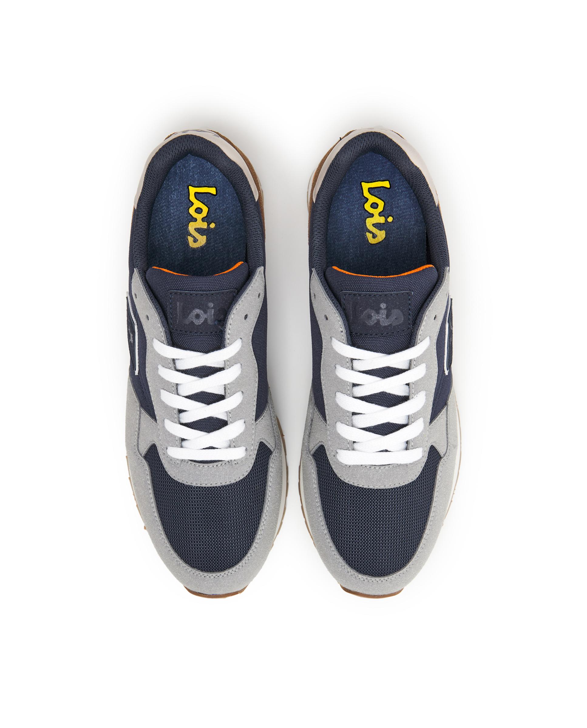 Sapatilhas com Atacadores e Logo Lateral Preto-4