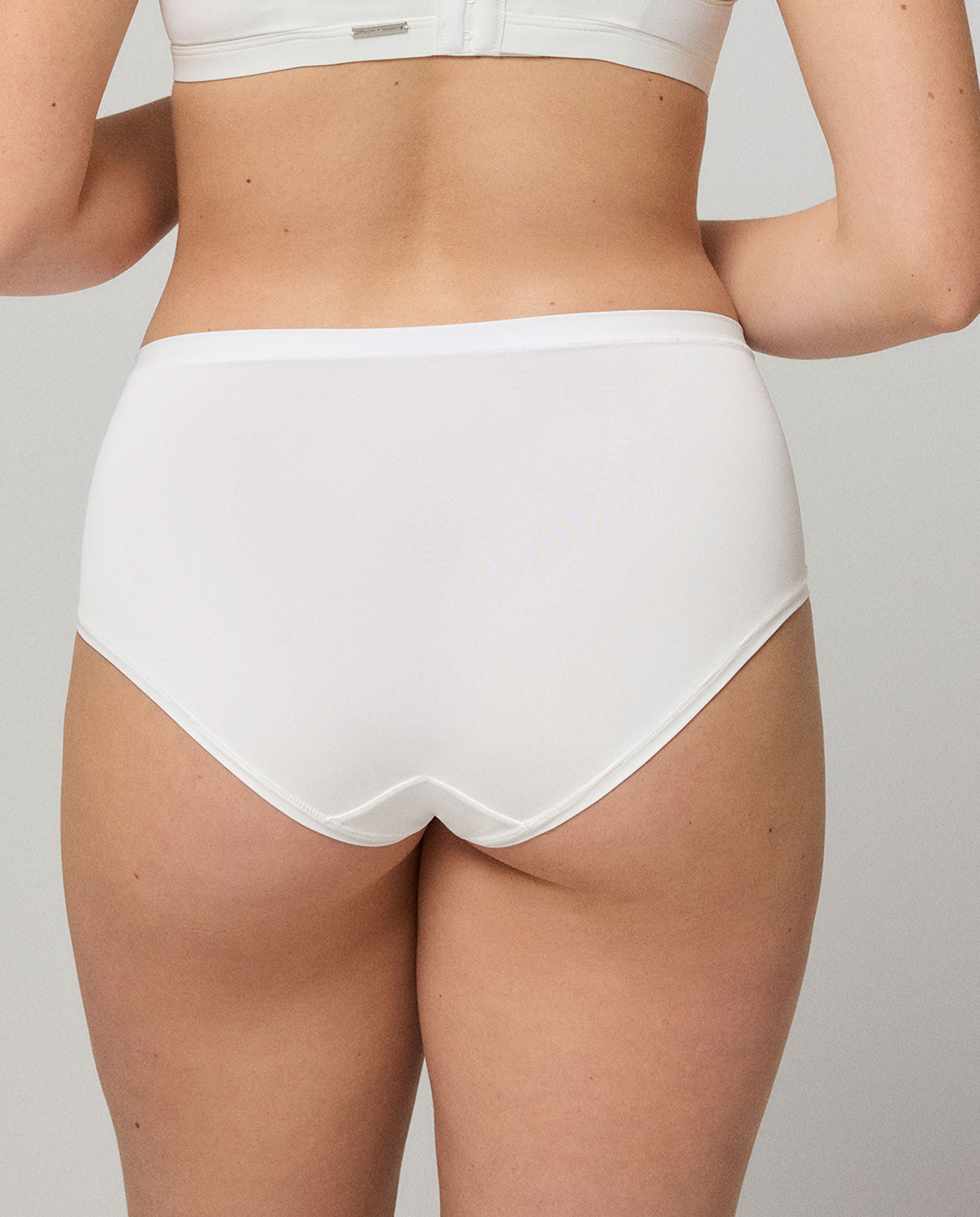 Cueca Alta Pack 2 Branco-2