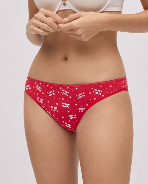 Imagem 0 de Cueca Mini com Estampado Natalino