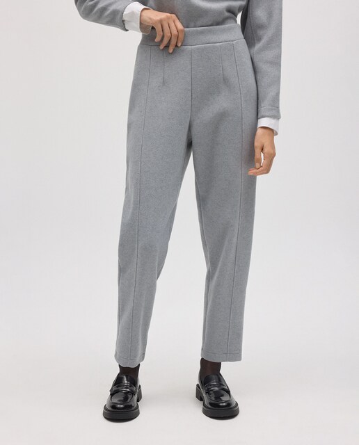 Imagem 0 de Calças Quentes Slim Fit com Estrutura