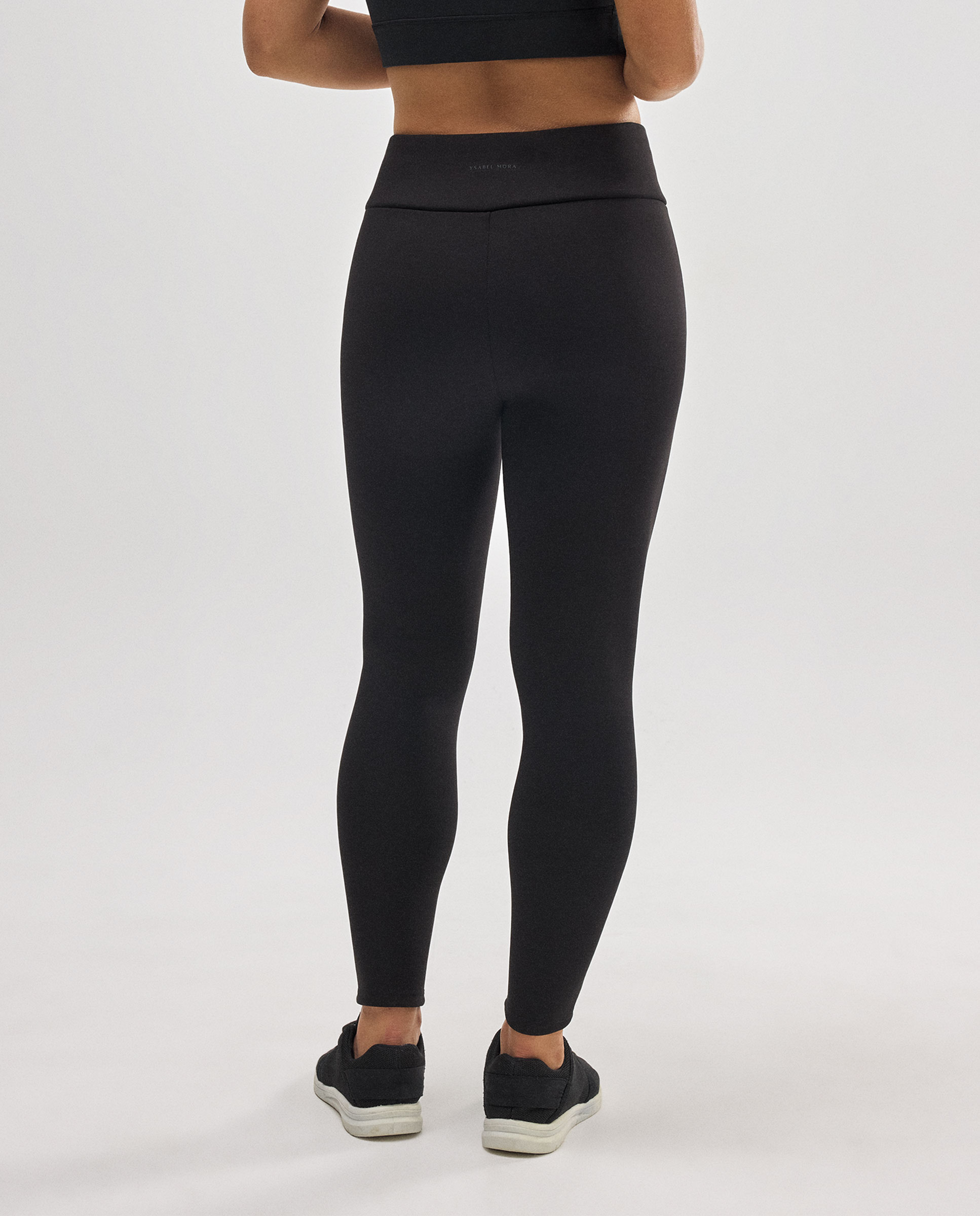 Leggings Desportivos Ultra Térmico Afelpado Polar Preto-3