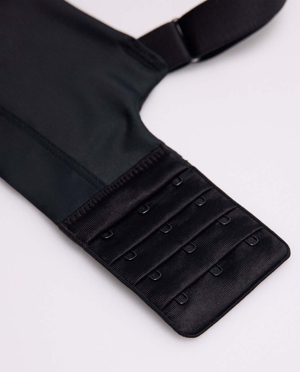 Soutien Desportivo Compressive de Alto Impacto com Alças Reguláveis Preto-6