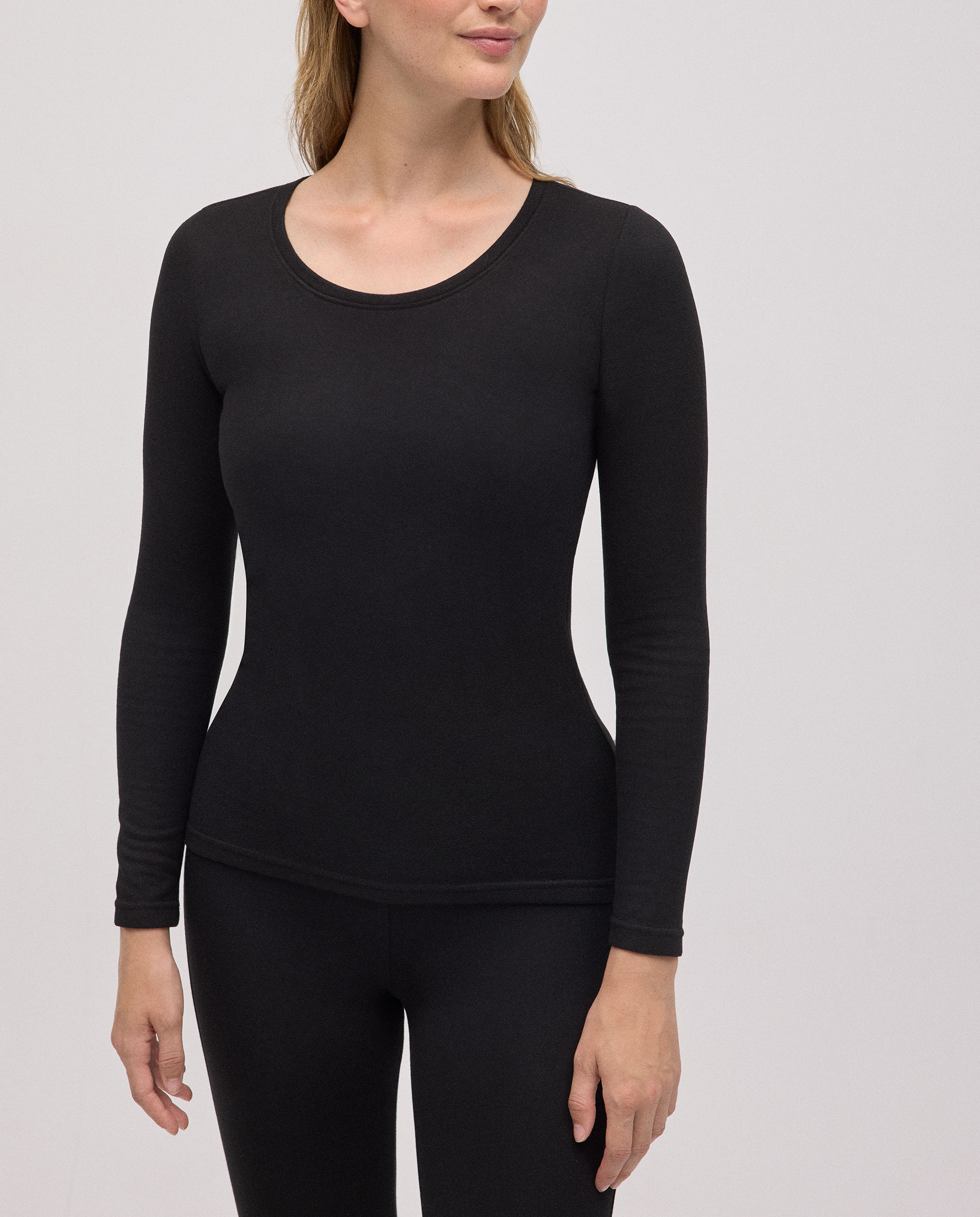 Imagem 0 de T-shirt Térmica Afelpada de Cueca Redonda