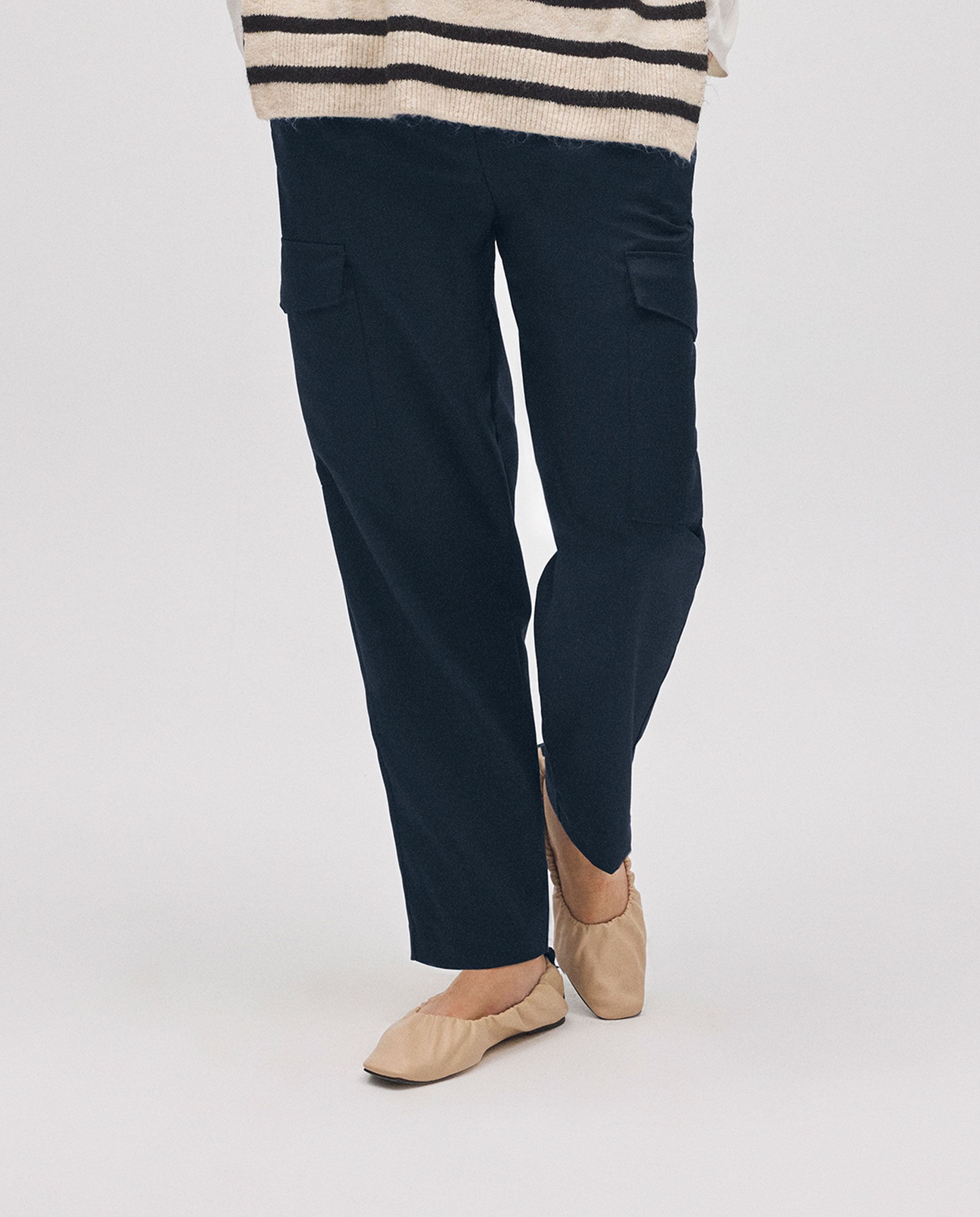 Imagem 0 de Calças Casuais Tipo Cargo