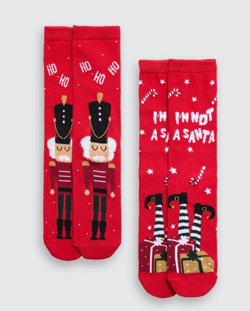 Imagem 0 de Pack 2 Meias Natal