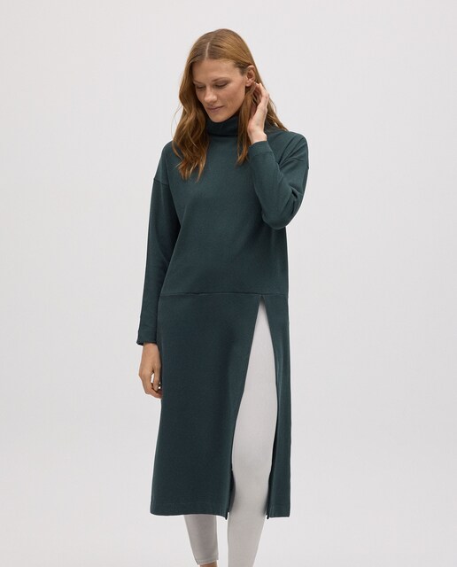 Imagem 0 de Camisola Maxi com Abertura Cálida