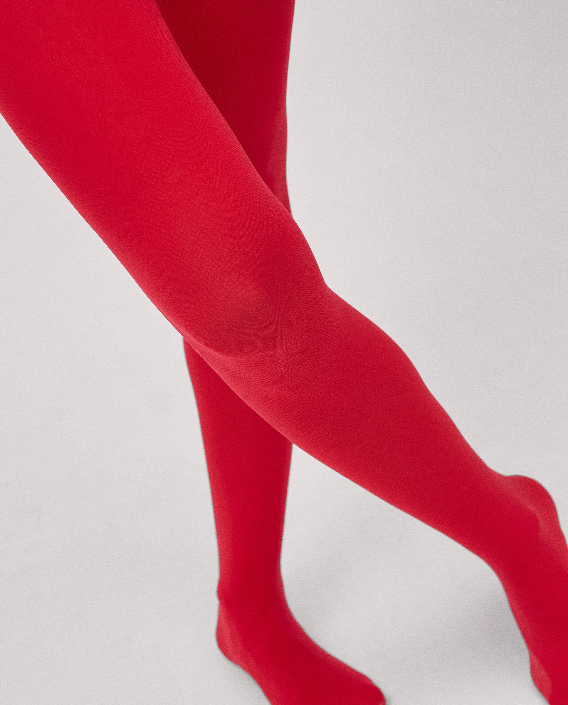 Collants Básicos 70 Denier Vermelho-2