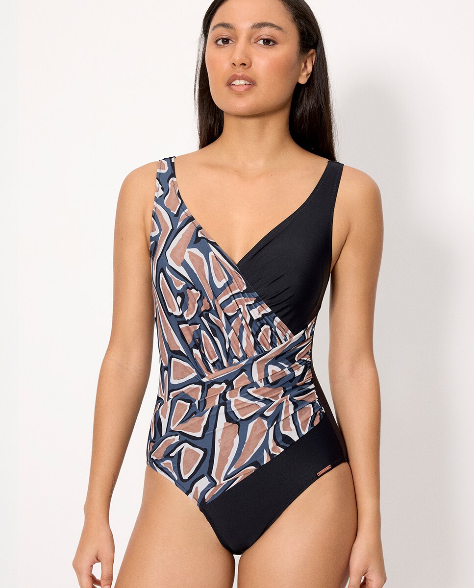 Imagem 0 de Fato de Banho Redutor Estampado em Copa B