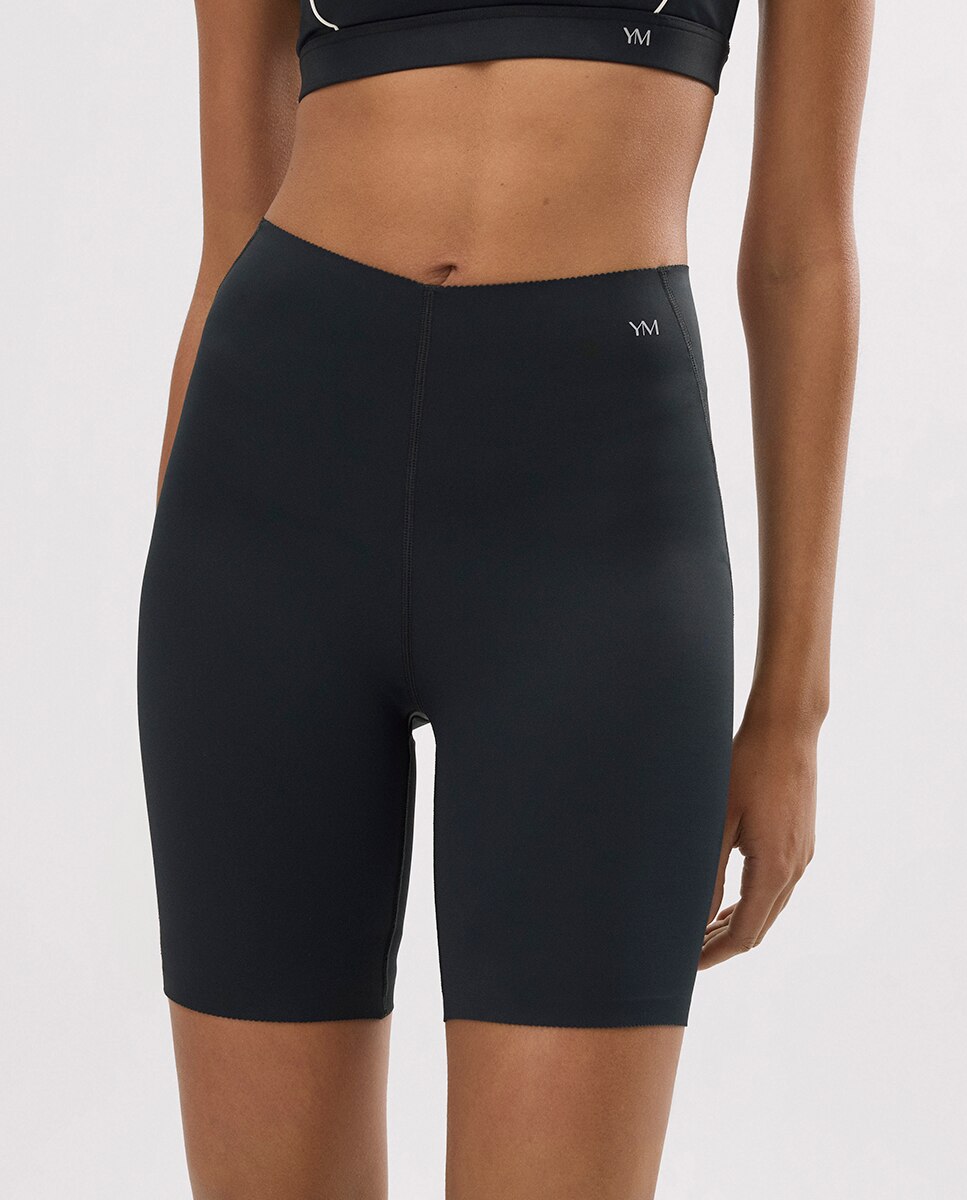 Calções Desportivos Compressive Biker Preto-2