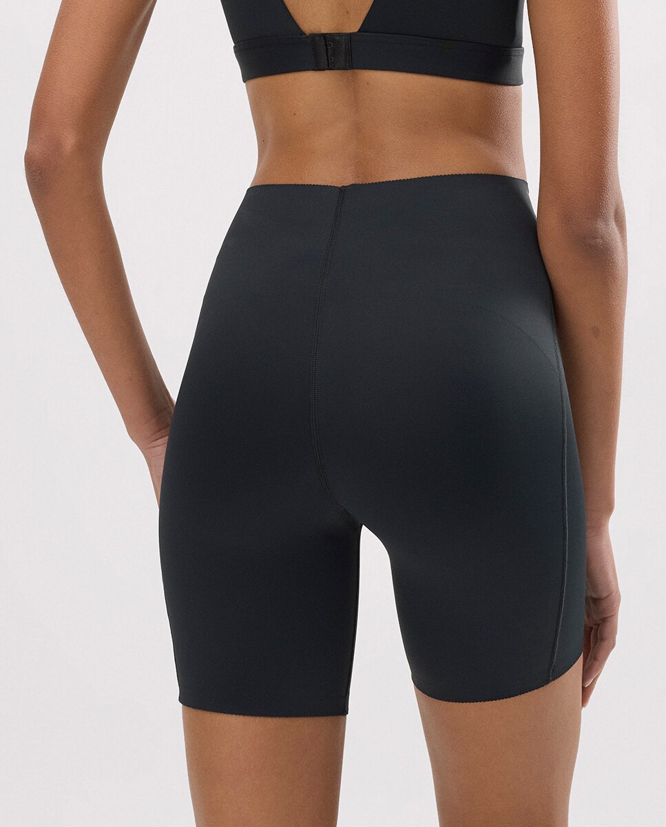 Calções Desportivos Compressive Biker Preto-3