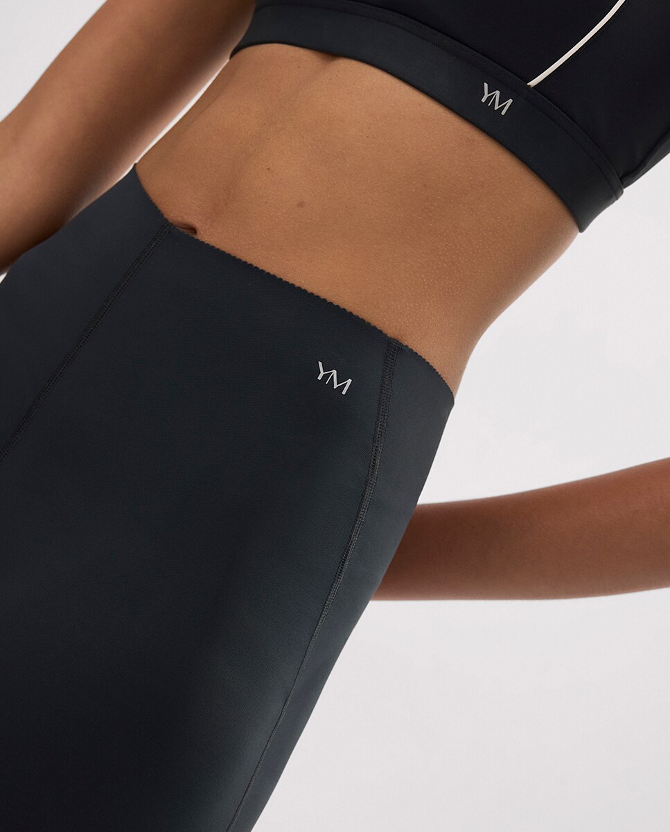 Calções Desportivos Compressive Biker Preto-5