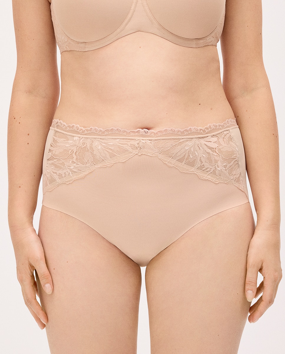 Imagem 0 de Cueca Alta com Renda