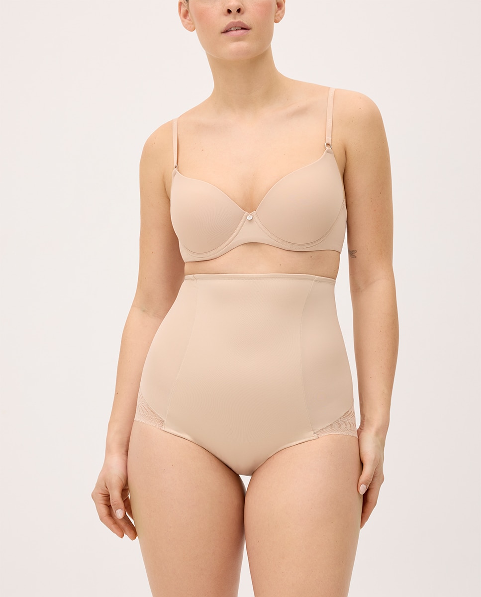 Imagem 0 de Cueca Alta Redutora com Renda