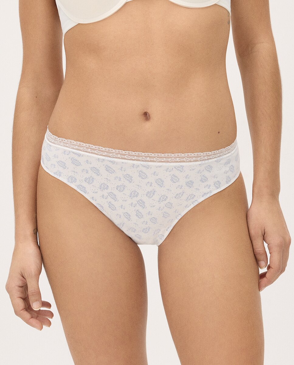 Imagem 0 de Pack de 2 Cuecas Clássicas Estampadas Pastel