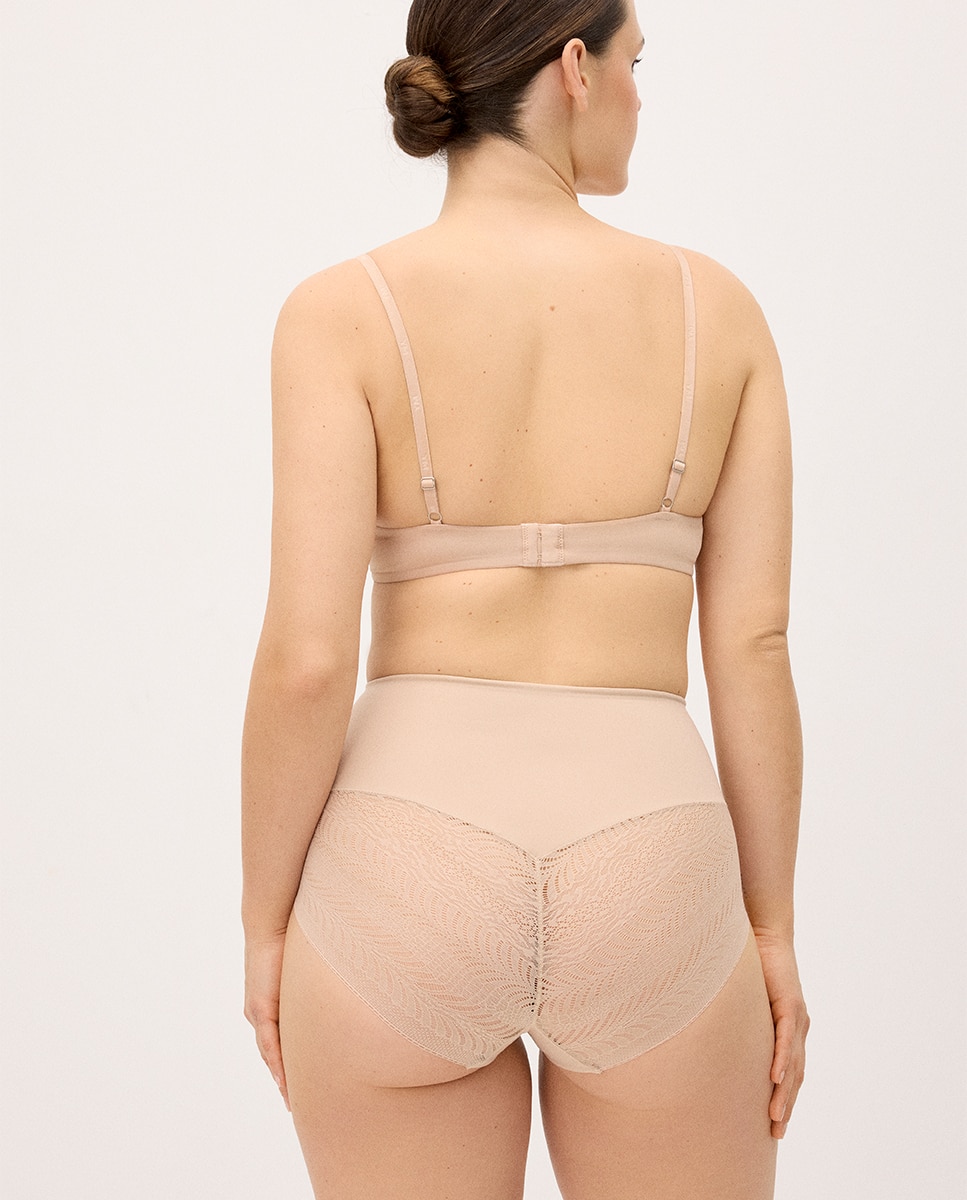 Cueca Redutora Compressão Média Renda Nude-2