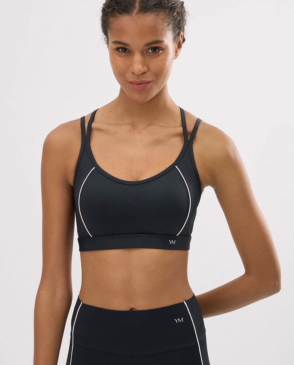 Imagem 0 de Soutien Desportivo Compressive com Costas Cruzadas