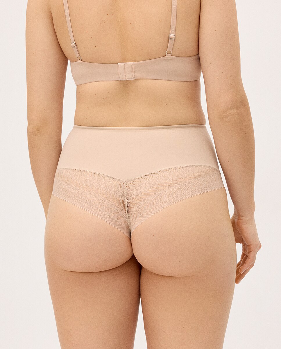 Imagem 0 de Tanga Redutora de Compressão Média em Renda