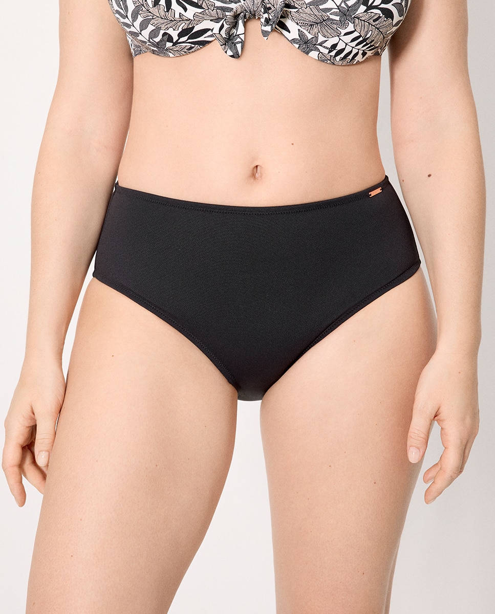Imagem 0 de Cueca de Biquíni Redutora Alta em Micropiqué