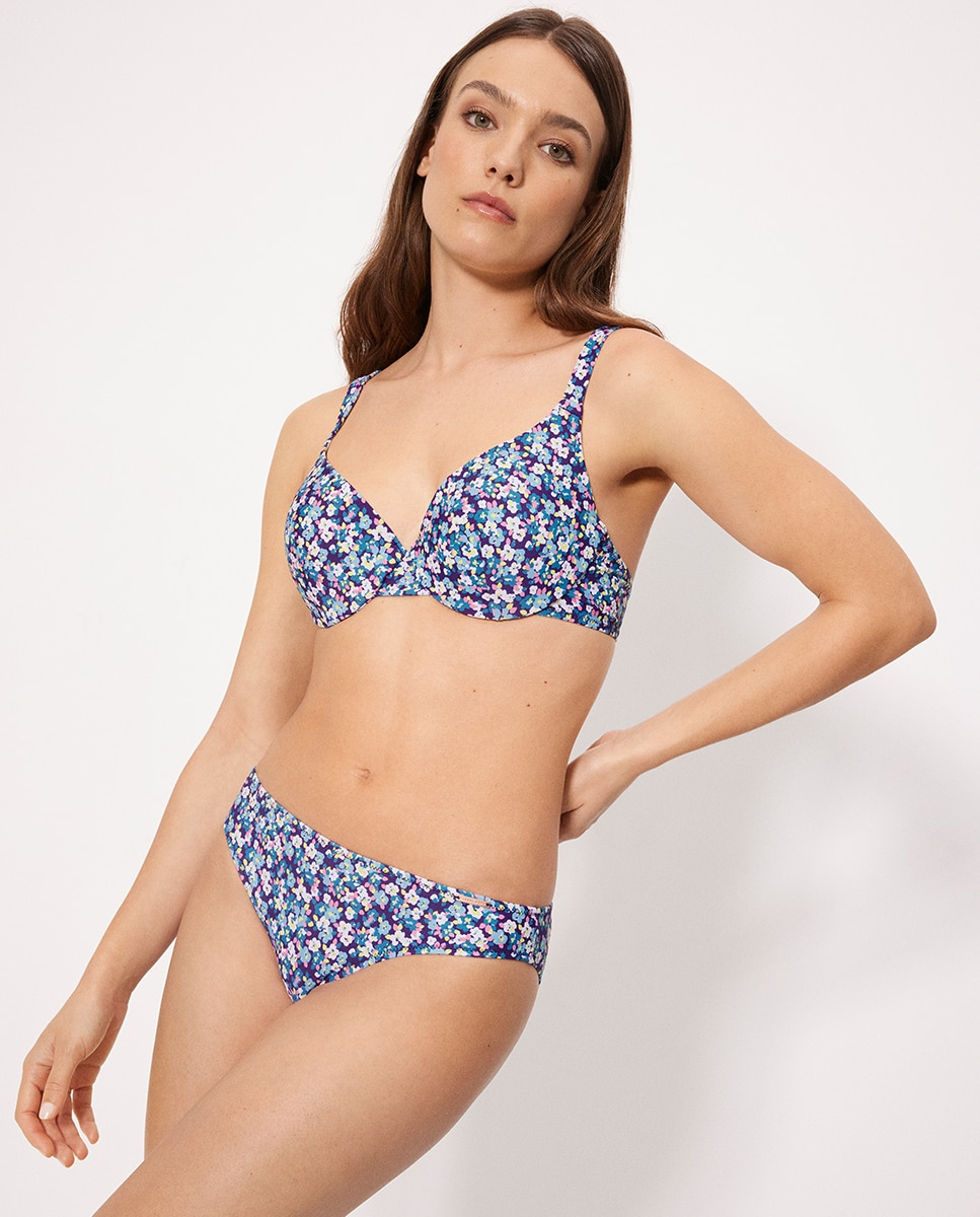Cueca de Biquíni Liberty Azul-3