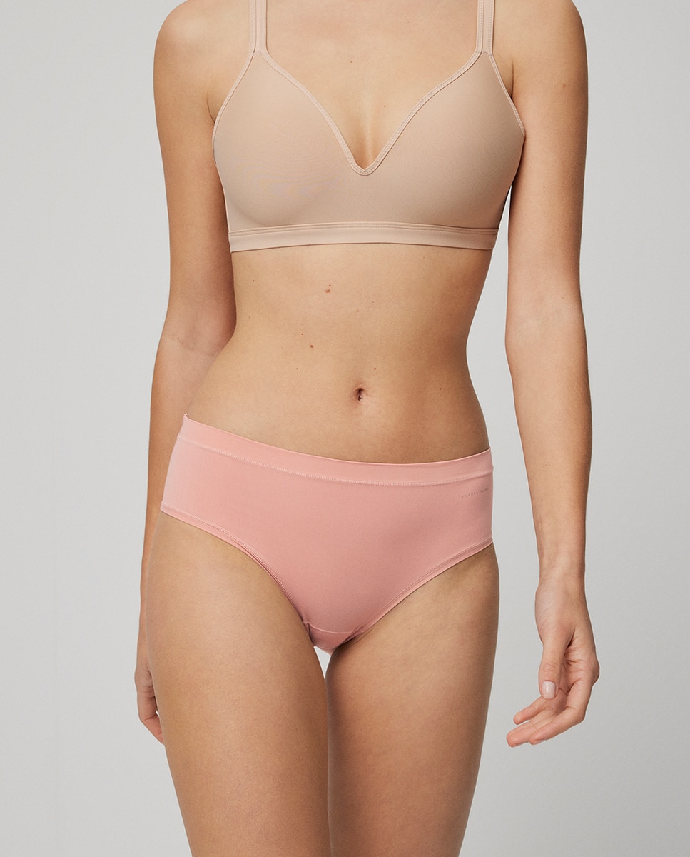 Cueca Clássica Adapt com Acabamentos Invisíveis Rosa-claro-2