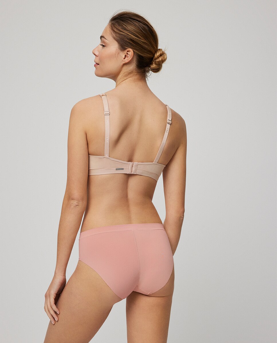 Cueca Clássica Adapt com Acabamentos Invisíveis Rosa-claro-3