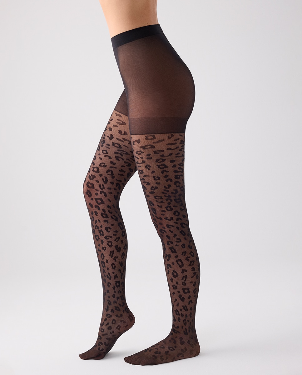 Imagem 0 de Collants 20 Denier Animal Print