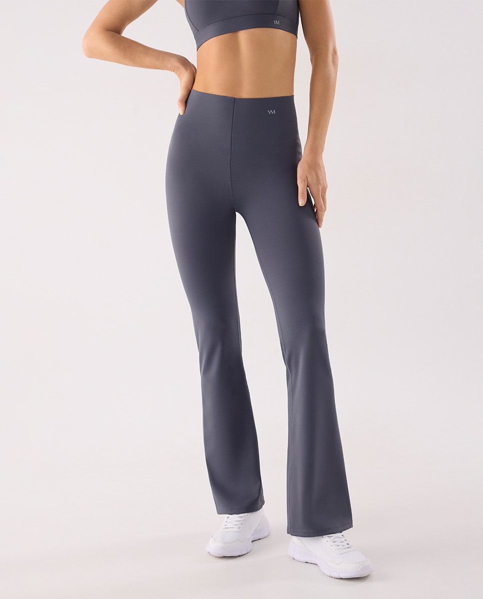 Imagem 0 de Leggings Desportivos Compridos À Boca de Sino Compressive