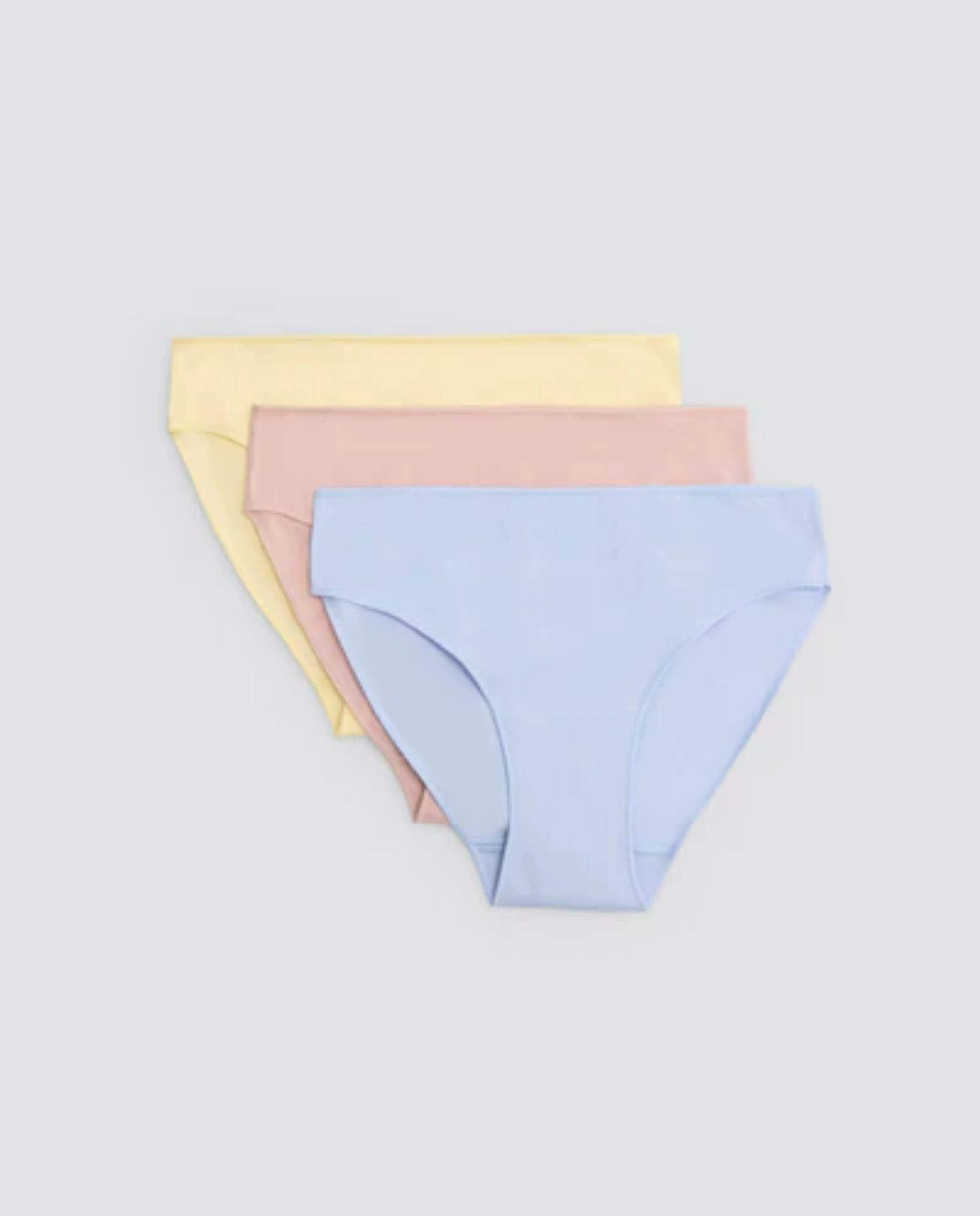 Pack 3 Cuecas Midi Básicas Algodão Multicolor-1