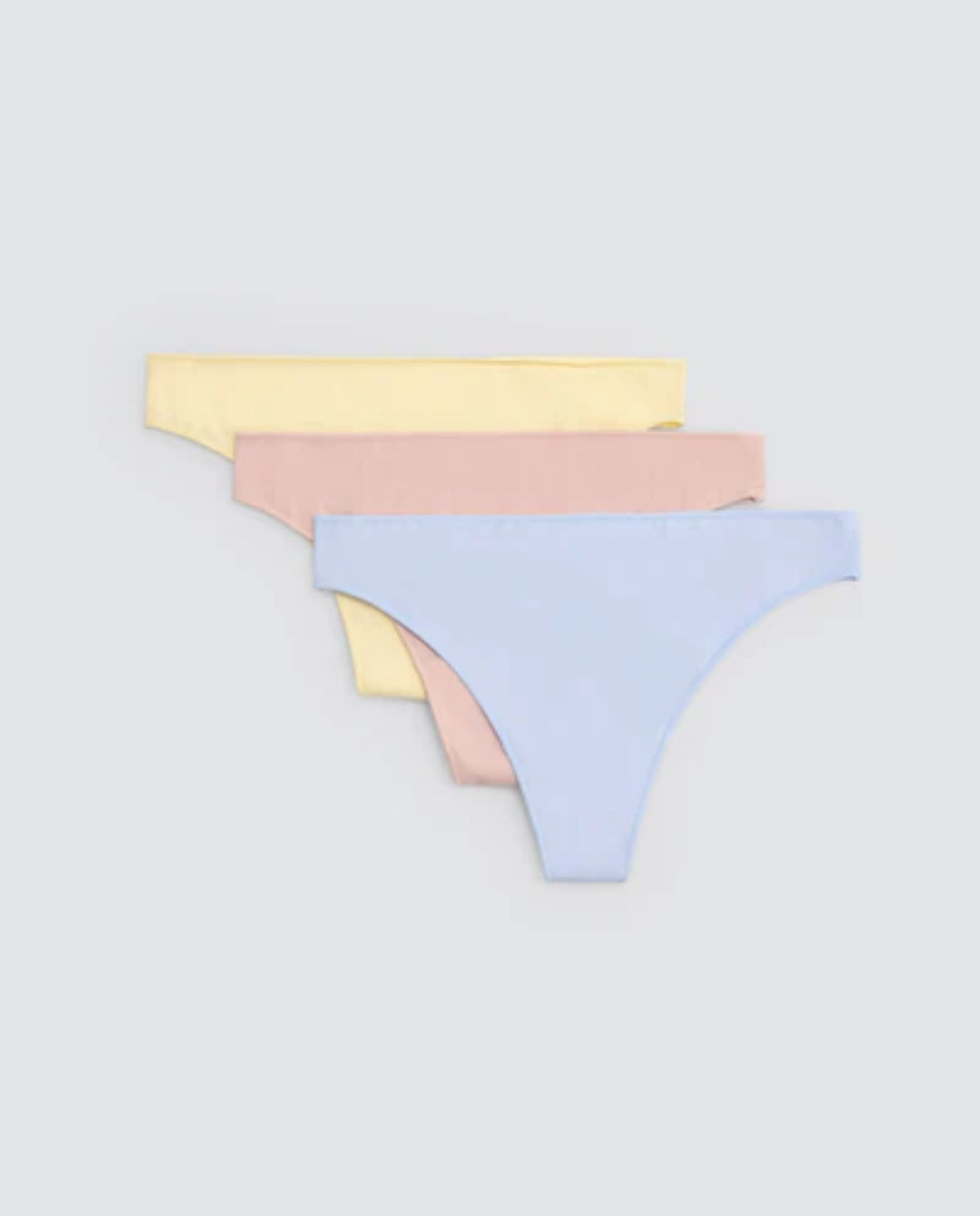 Pack 3 Tangas Básicas Algodão Multicolor-1