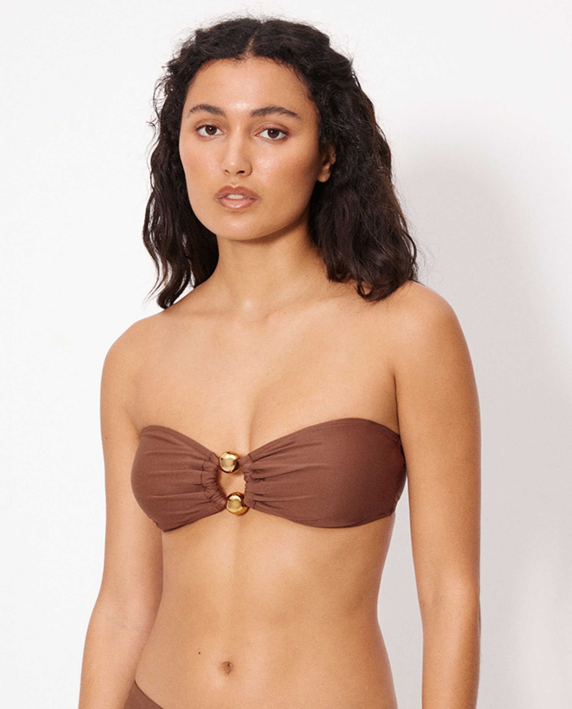 Imagem 0 de Tops de Biquíni Estilo Bandeau em Copa B
