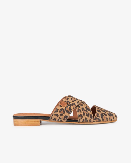 Imagem 0 de Mules Rasos Leopardo