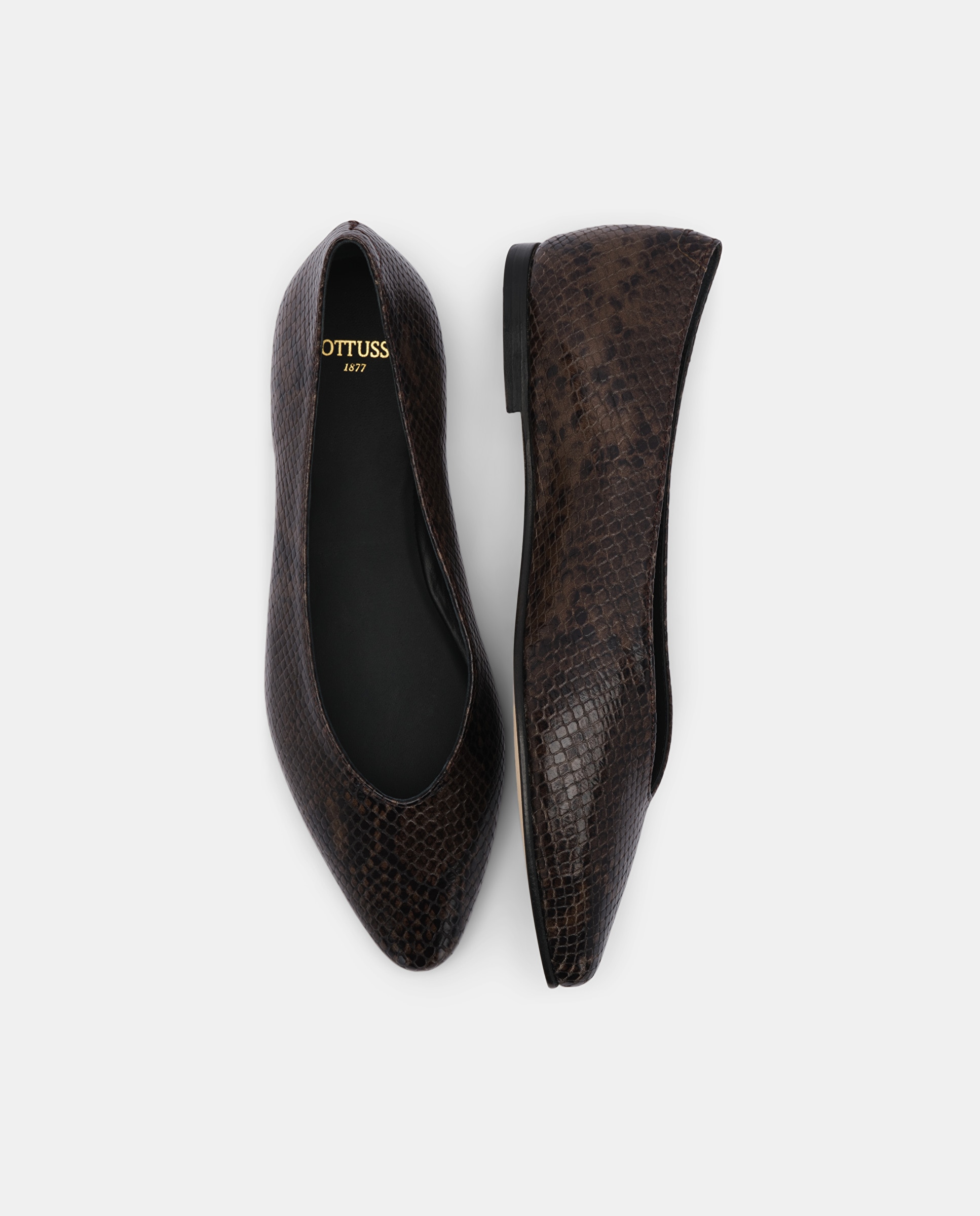 Sabrinas de Pele Bel Castanho-escuro-6