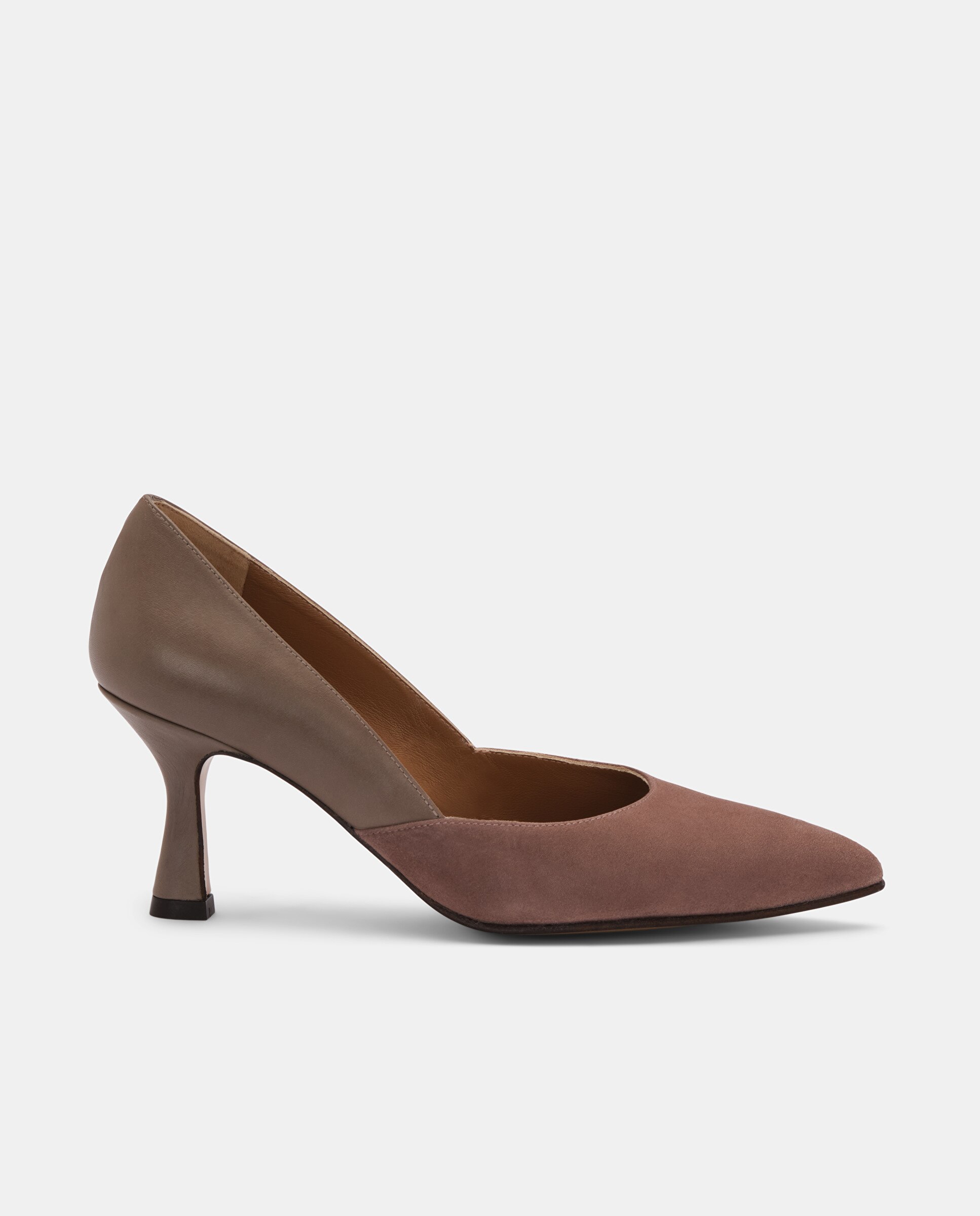 Imagem 0 de Sapatos de Salto Carla em Pele de Cordeiro
