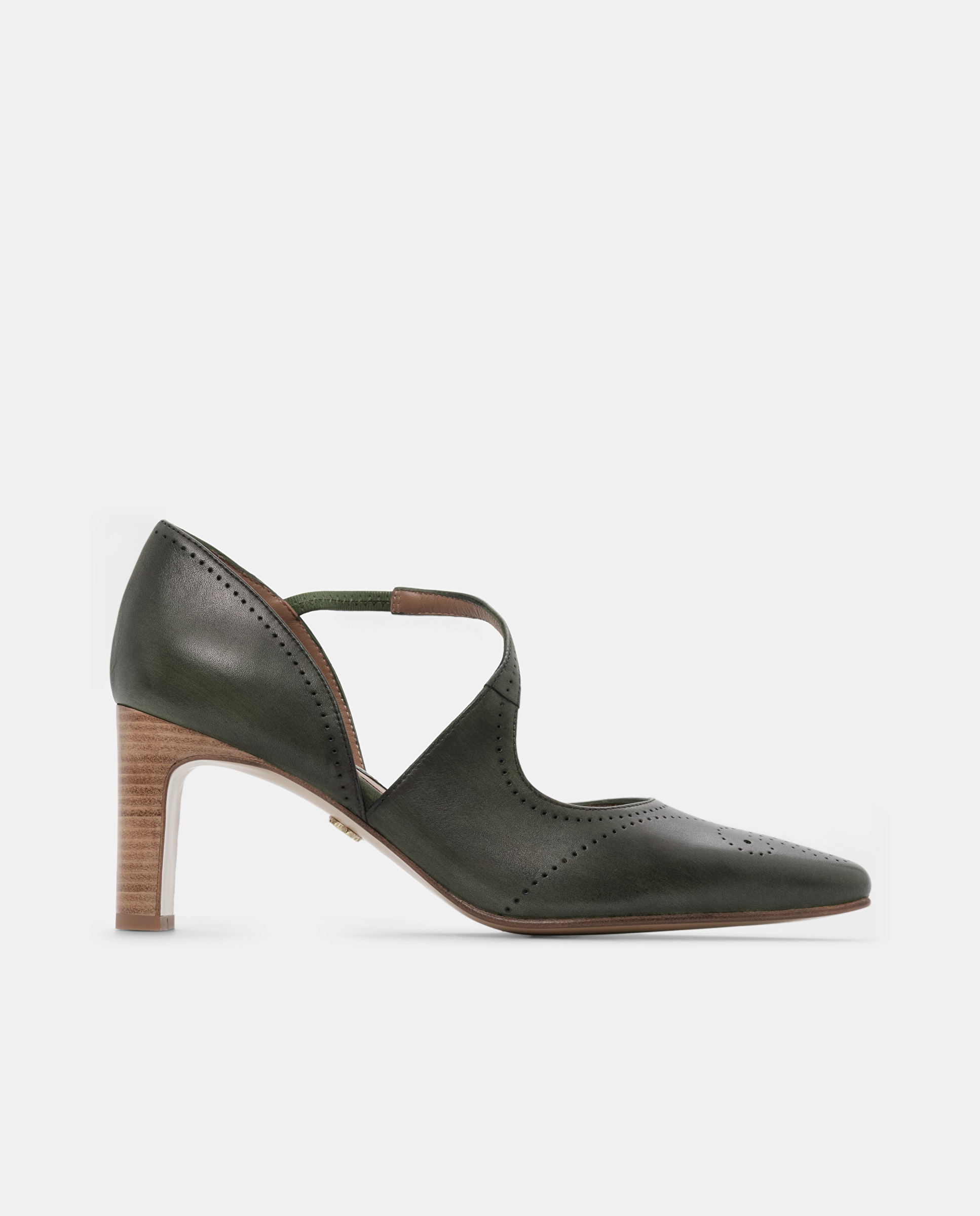 Imagem 0 de Sapatos de Salto Smithson em Pele de Bovino