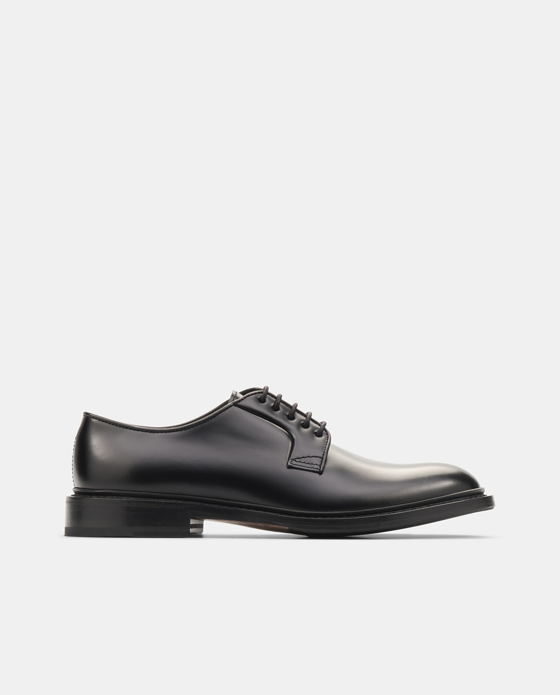 Imagem 0 de Sapatos de Cordões Prestige em Pele de Bovino em Preto