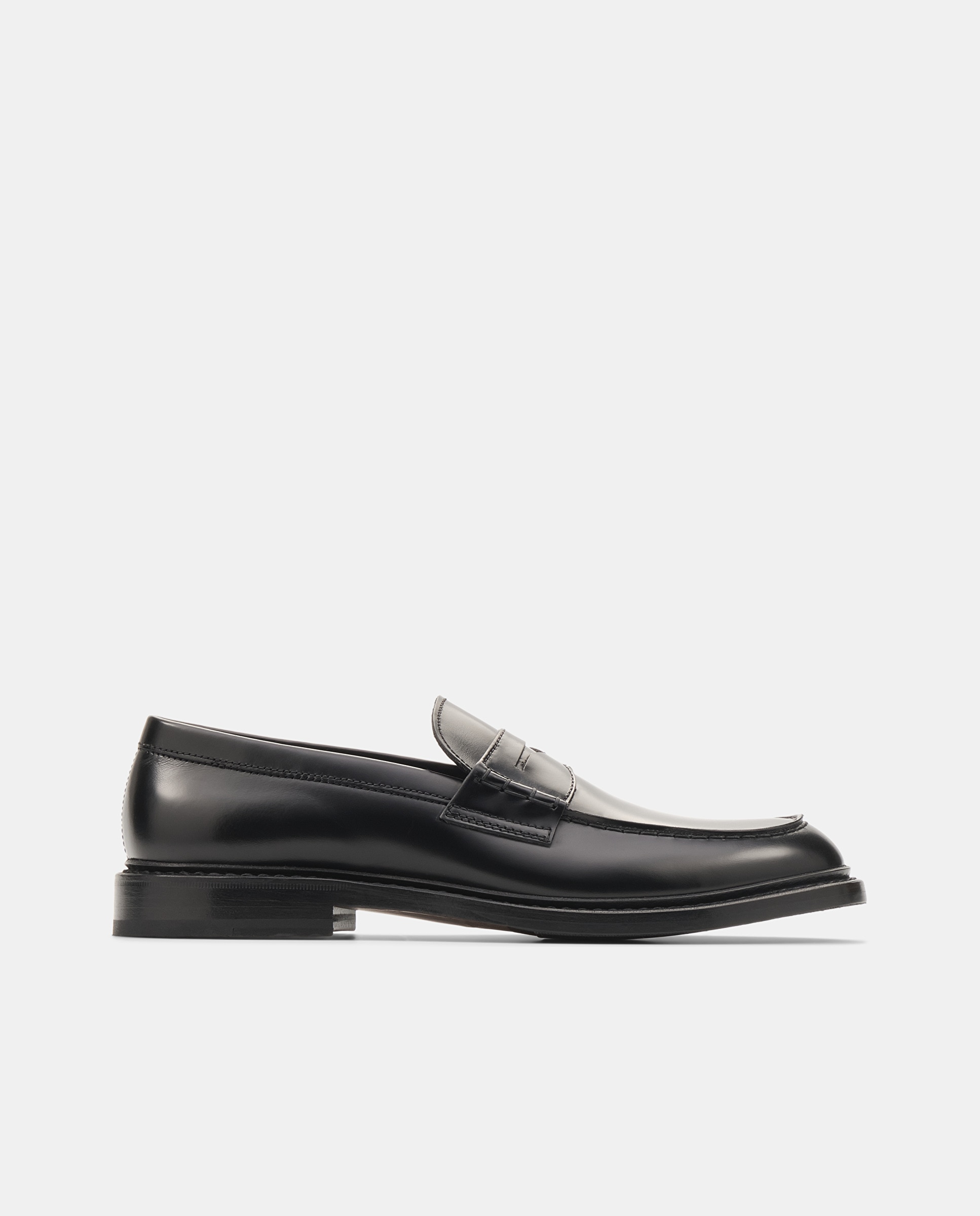 Imagem 0 de Mocassins Formal Prestige de Pele de Bovino em Preto