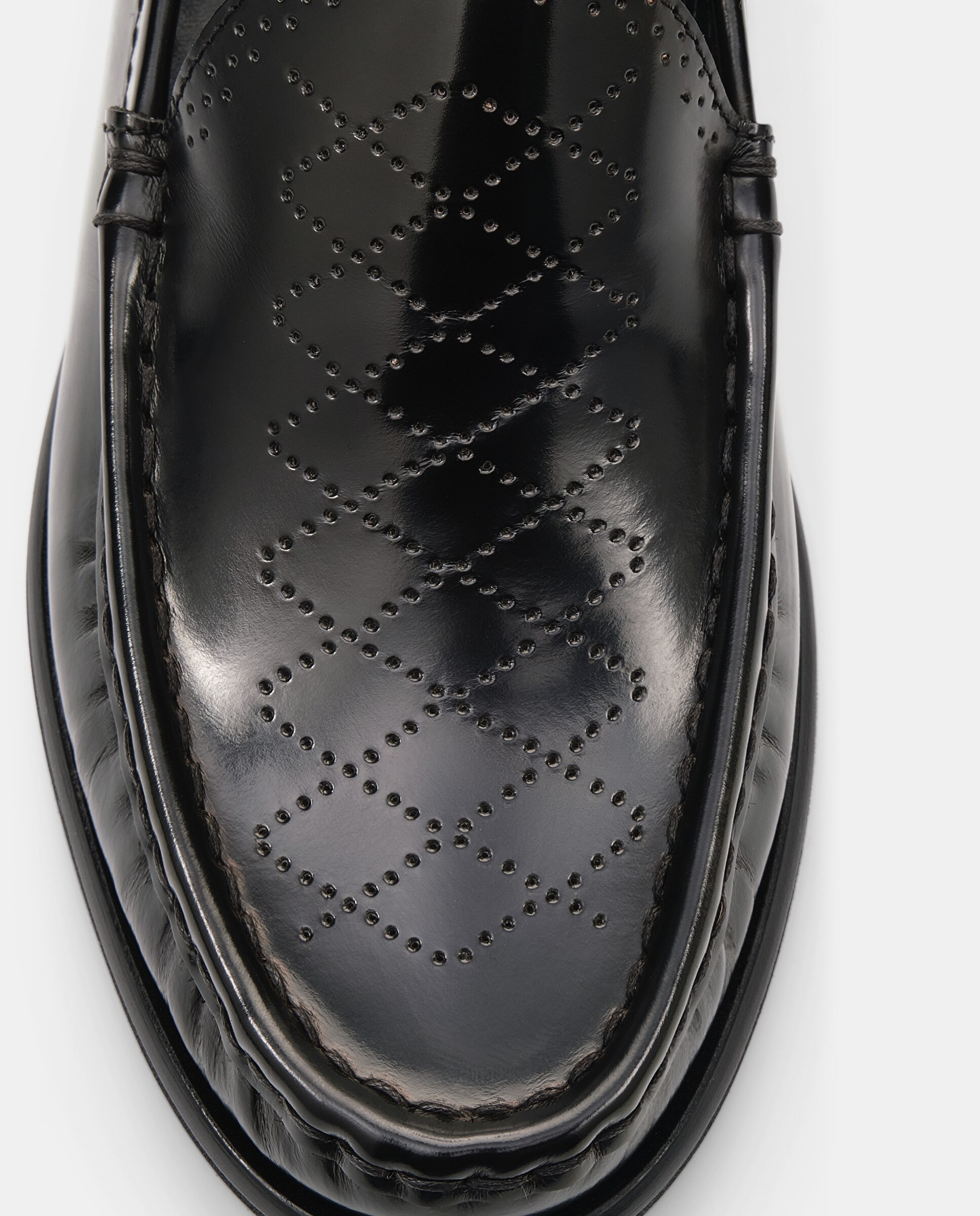 Mocassins Lara de Pele de Bovino em Preto Preto-4