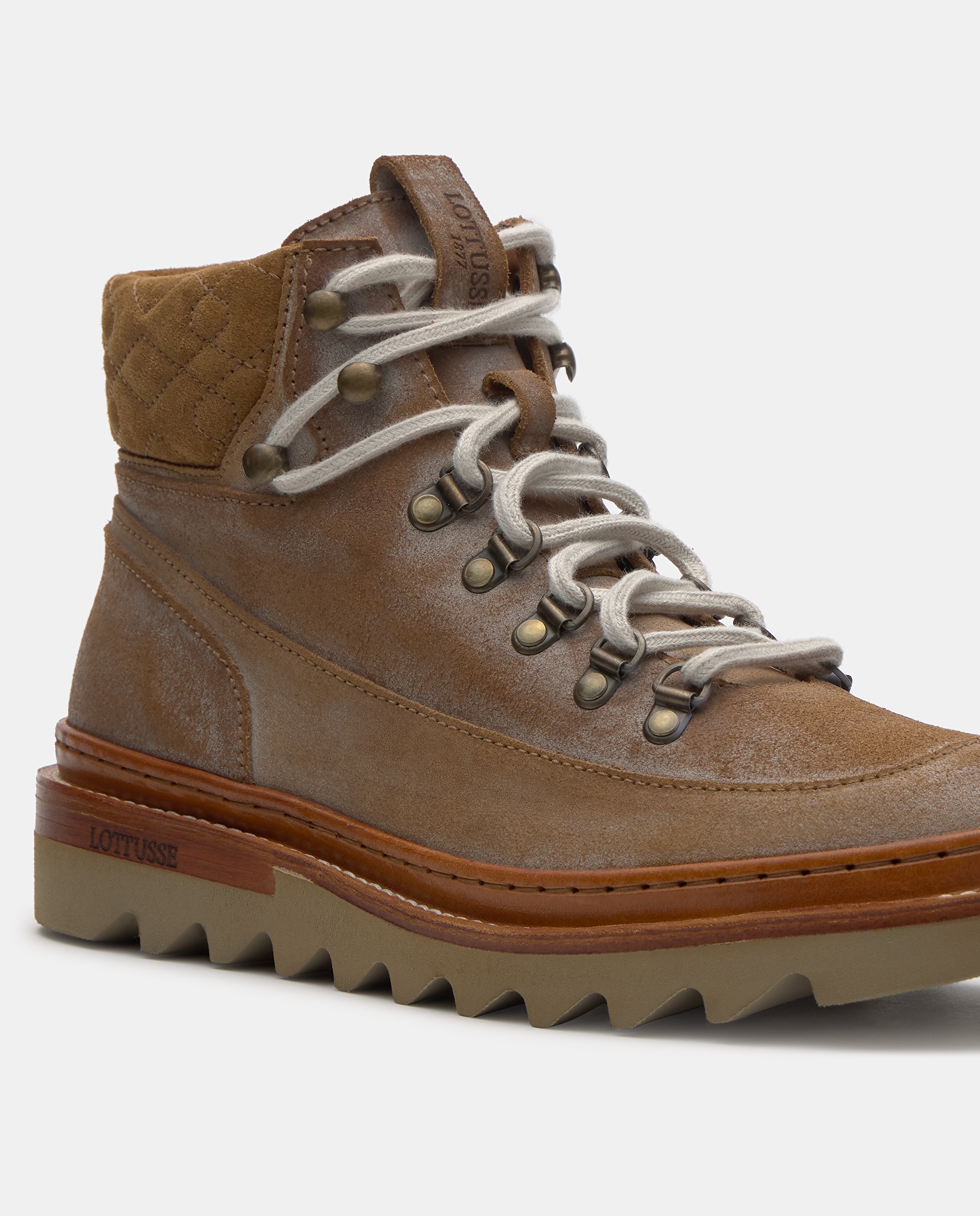 Botins Zermat Joy de Pele Castanho-4